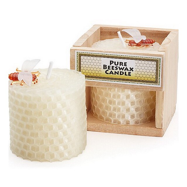  Pure Beeswax Candle Favor