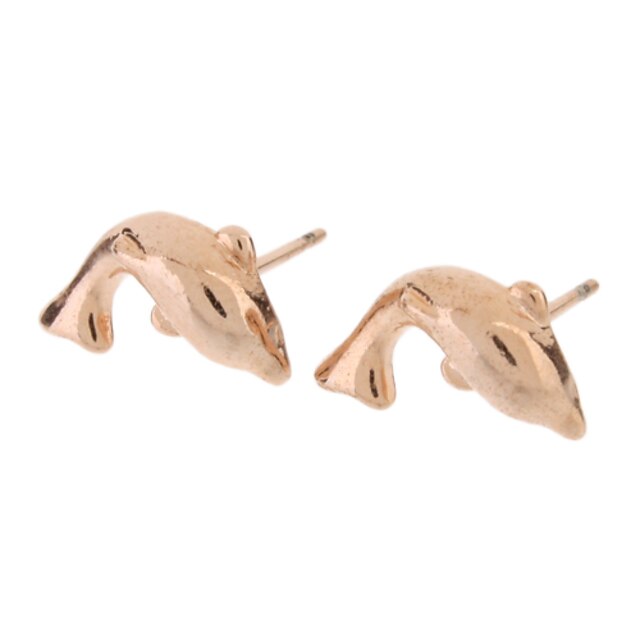  Women's Stud Earrings - Gold Plated For Daily