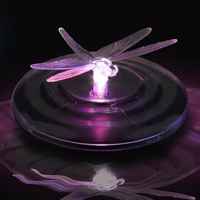  Color Changing Floating Solar Dragonfly Light(Cis-57106)