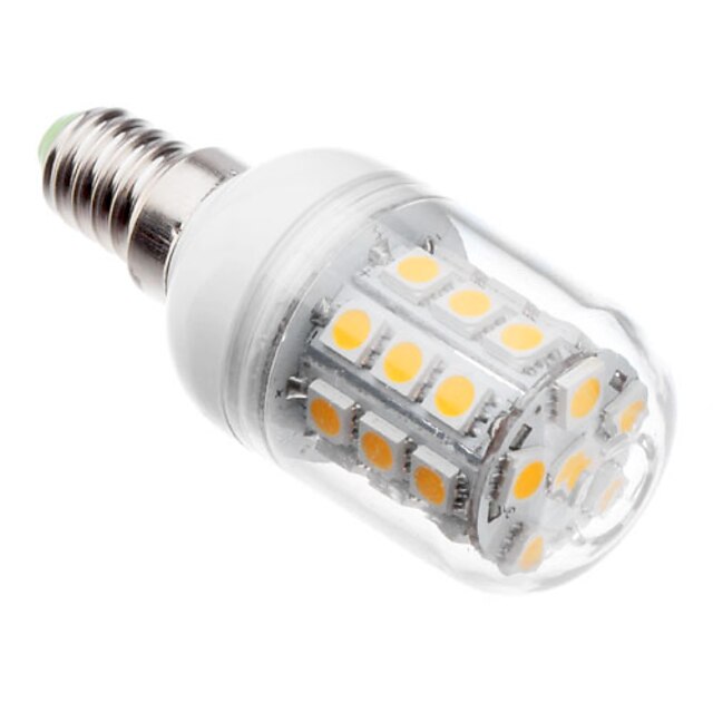 LED-lampa 3000 lm E14 T 30 LED-pärlor SMD 5050 Varmvit 220-240 V