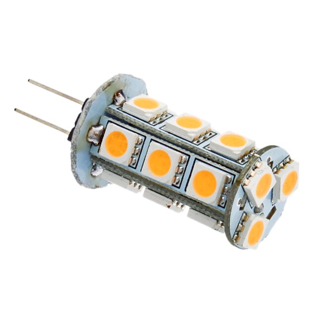  2 W LED-maïslampen 180-220 lm G4 GU4 (MR11) T 18 LED-kralen SMD 5050 Warm wit Koel wit 12 V