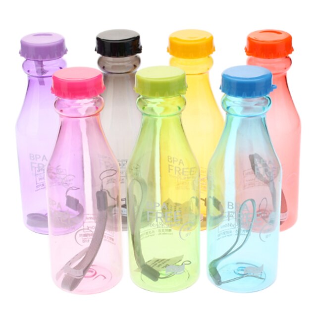  Sykkel Vannflasker Ikke Giftig BPA Miljøvennlig Til Sykling Vei Sykkel Fjellsykkel Plast Tilfeldige farger