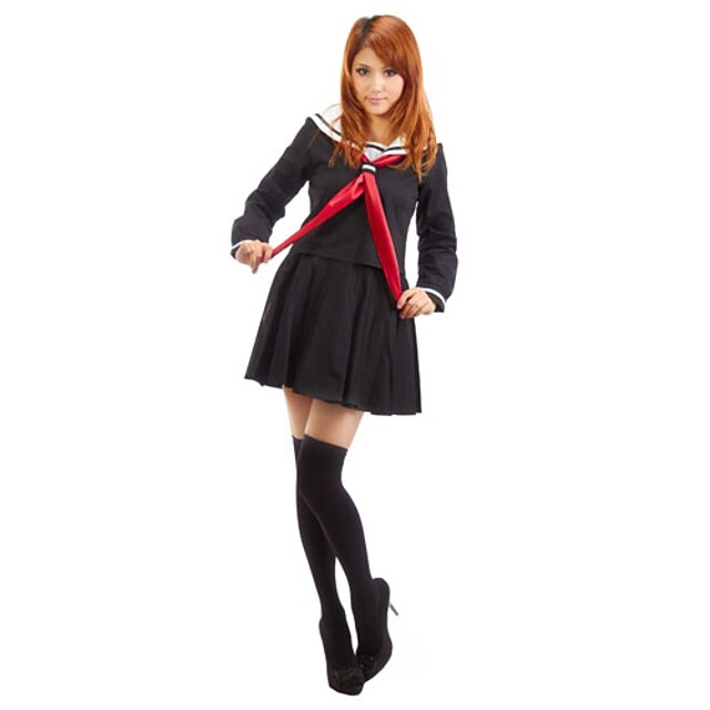  Sailor Cosplay Costume Party Costume Women's Naval Uniforms Halloween Carnival Festival / Holiday Terylene Cotton Carnival Costumes Solid Colored