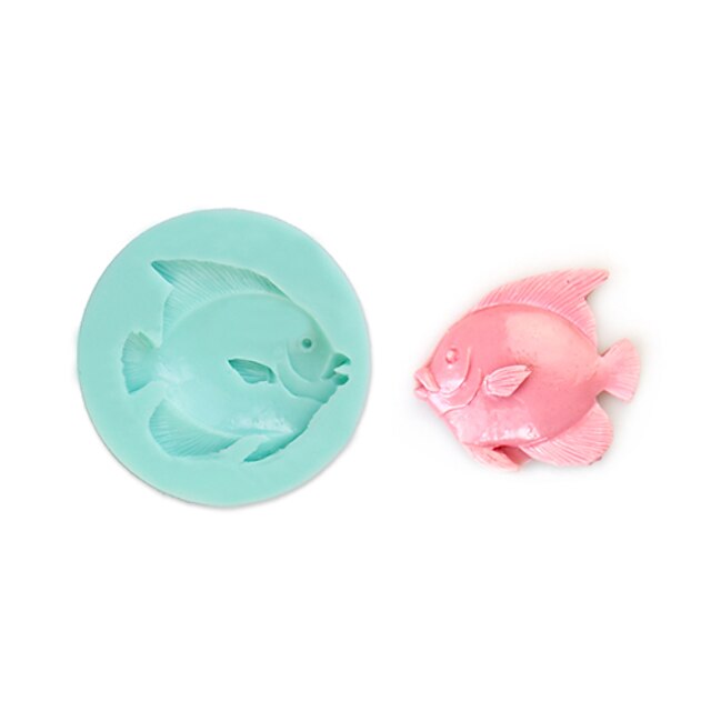  Fish Shape Silicone Mould Cake Decorating Baking Tool