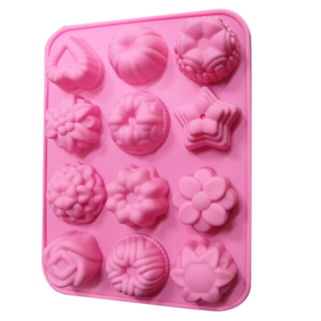  Bakeware tools Silicone Eco-friendly / Valentine's Day / DIY For Cake / For Cookie / For Pie Mold