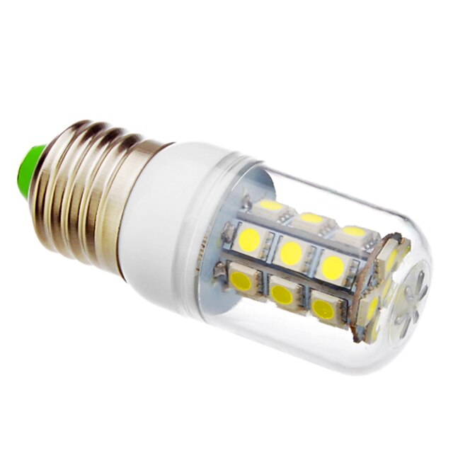  1ks 3 W LED corn žárovky 230lm E26 / E27 T 27 LED korálky SMD 5050 Chladná bílá 220 V