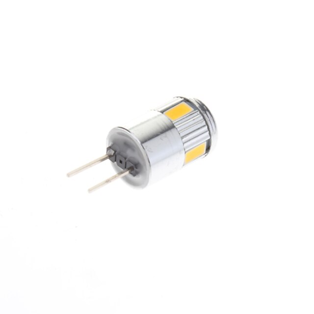  1 W LED Σποτάκια 70-100 lm G4 6 LED χάντρες SMD 5730 Θερμό Λευκό Ψυχρό Λευκό 12 V