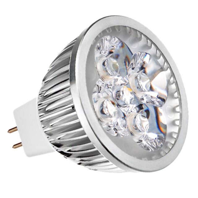  4W 350-400lm lm LED Spotlight leds Dimmable Warm White 12V