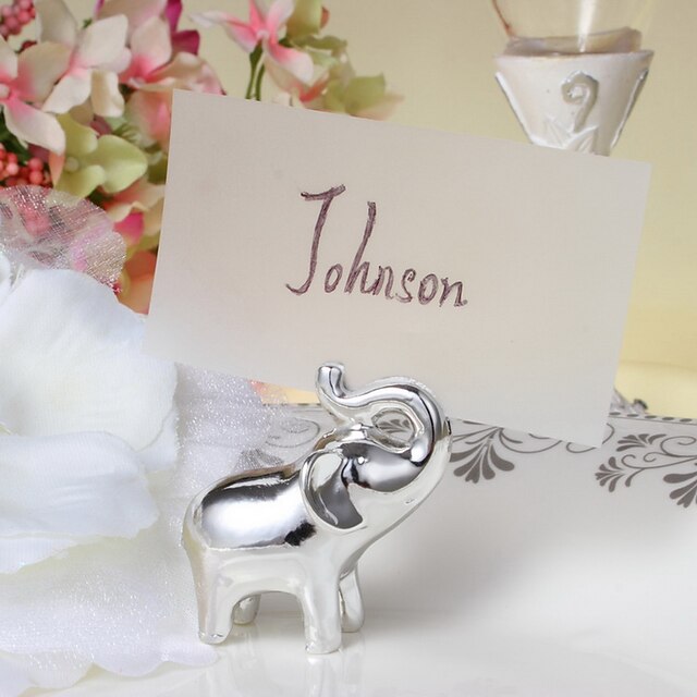  Resin Place Card Holders Standing Style PVC Bag 4 pcs