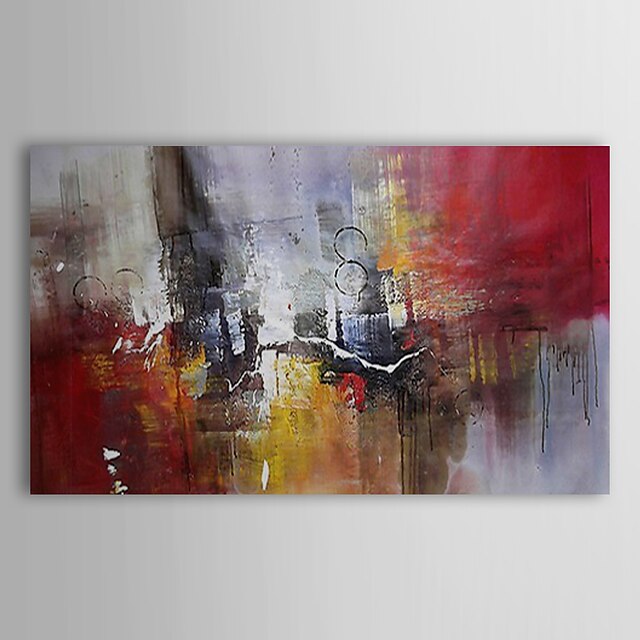  Oil Painting Hand Painted - Abstract Traditional Stretched Canvas
