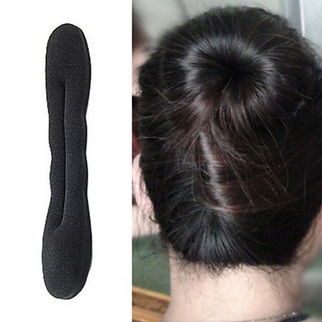  Mujer Gomas para el pelo Para Diario Flor Tejido Legierung Negro / Joyería de Pelo