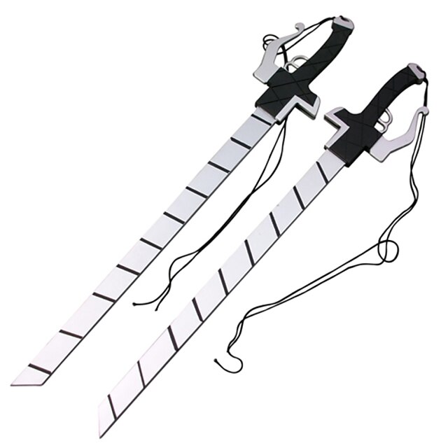  Waffen Schwert Inspiriert von Attack on Titan Eren Jager Anime Cosplay Accessoires Schwert Waffen Holz Herrn heiß