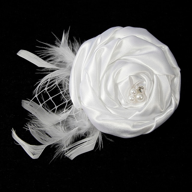  Women's Brooches Flower Stylish Brooch Jewelry White For Dailywear