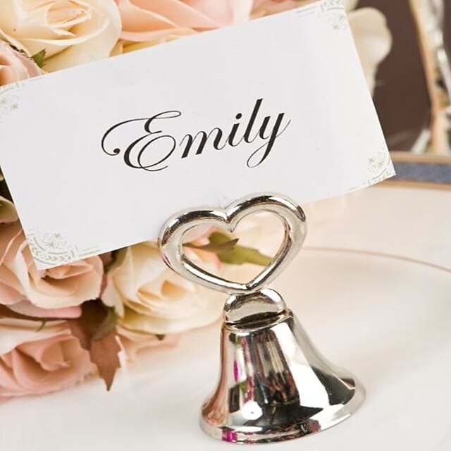  Chrome Place Card Holders - Piece/Set