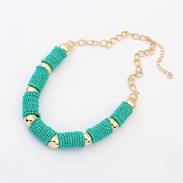  Fashion Alloy With Beads Women's Necklace(More Colors)