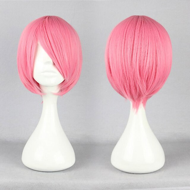  Cosplay Wigs Vocaloid Megurine Luka Anime / Video Games Cosplay Wigs 30cm CM Heat Resistant Fiber Women's
