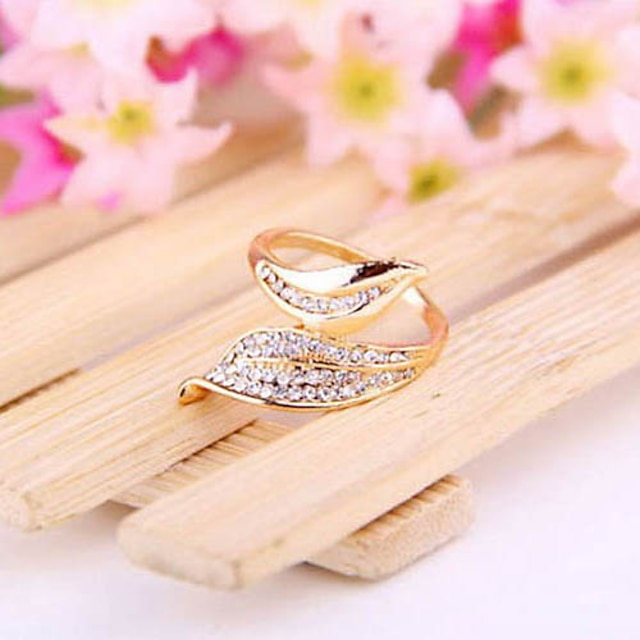 Super goed voordat Dodelijk Japanse en Koreaanse sieraden groothandel takken bladeren Bladeren Vol Van  Liefde Diamond Ring Ring 794178 2023 – €3.29