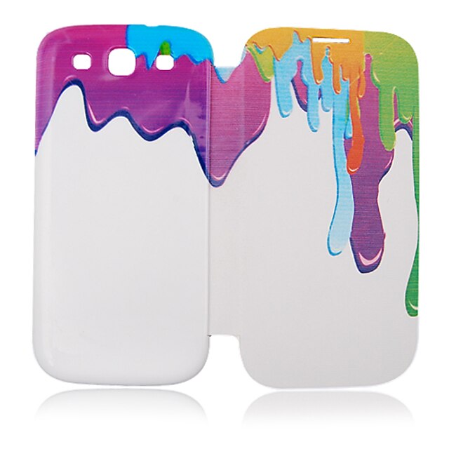 Colors Oil Paint Leather Case for Samsung Galaxy S3 I9300 787748 2023