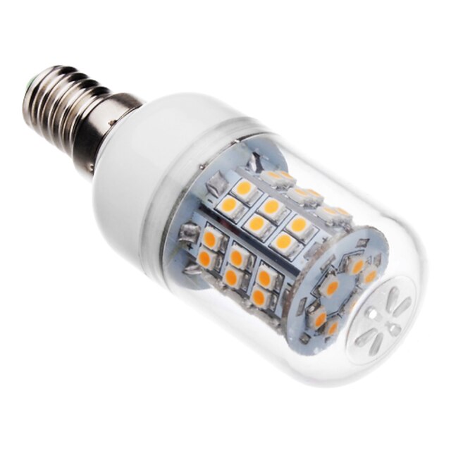  3 W LED-kolbepærer 250-300 lm E14 T 46 LED Perler SMD 2835 Varm hvid 220-240 V