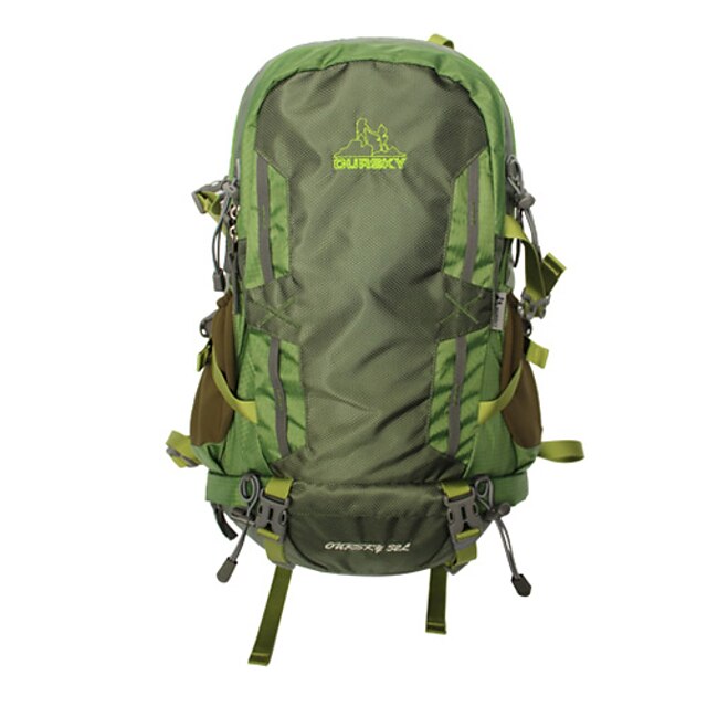  32 L Rucksäcke - Regendicht, tragbar Außen Camping & Wandern, Klettern Nylon Armeegrün
