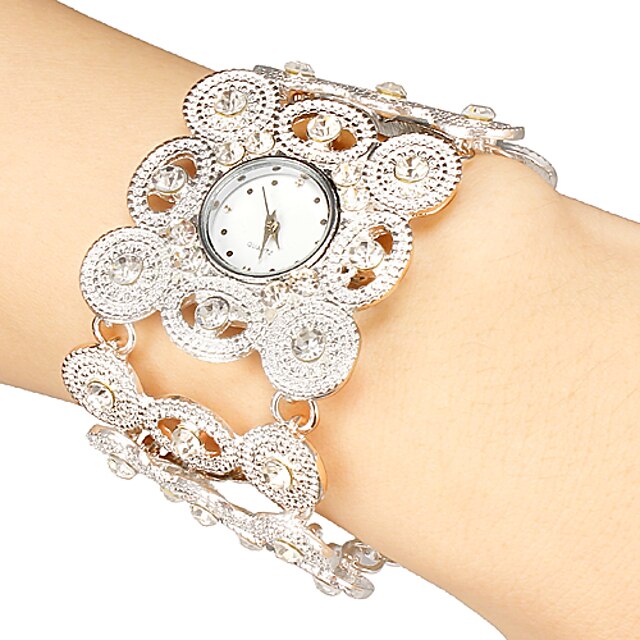  Dames Luxueuze horloges Armbandhorloge Analoog Kwarts Dames Hol Gegraveerd / Japans