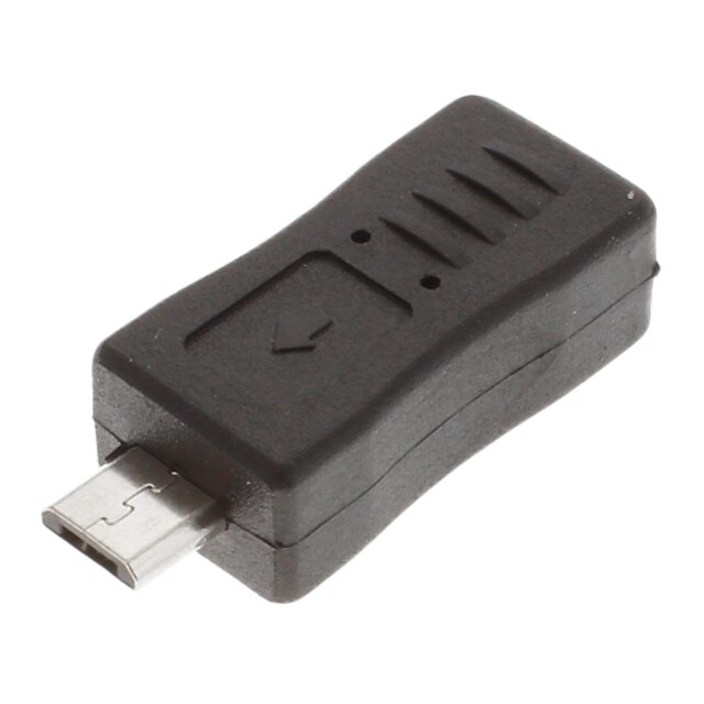  Micro USB 3.0 mužů k ženám Adapter Black