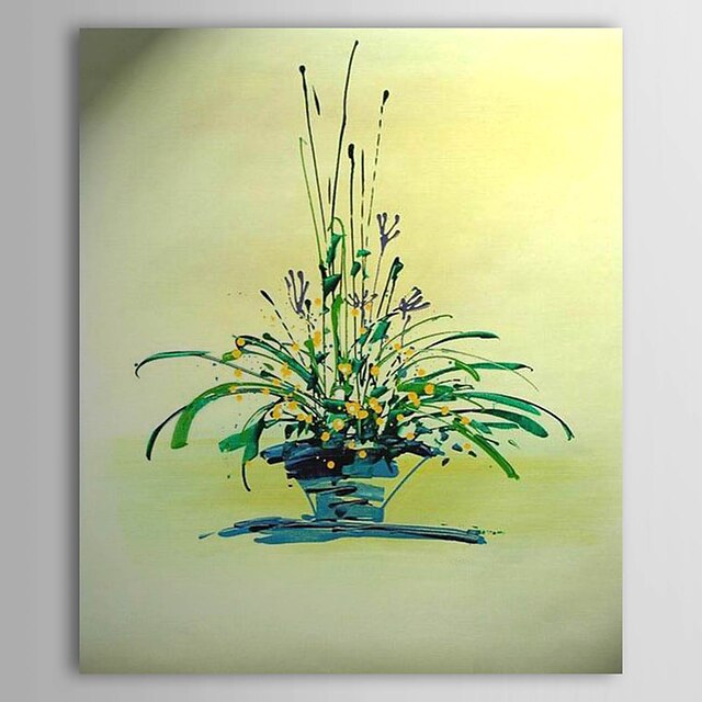  Hand-Painted Still Life One Panel Canvas Oil Painting For Home Decoration