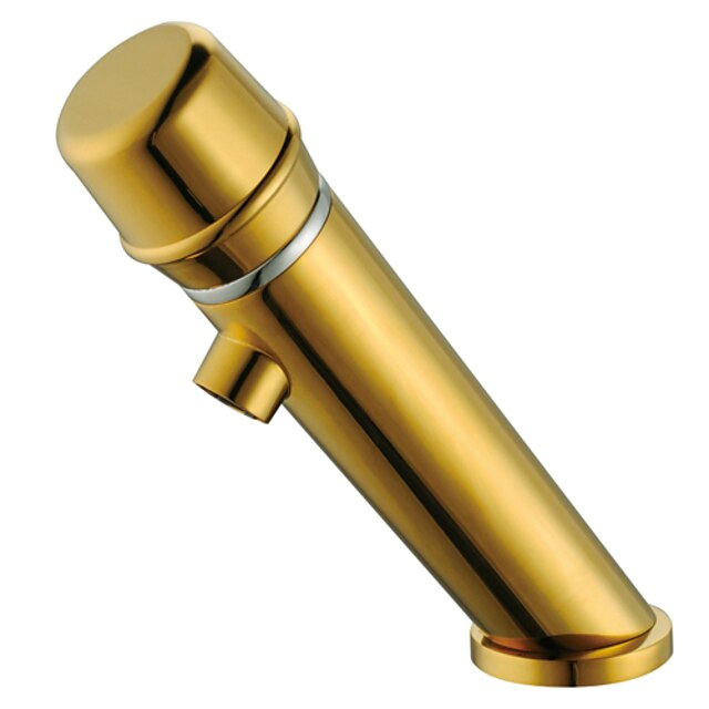  Современный По центру Одной ручкой одно отверстие in Титан с влогоотталкивающим покрытием Ванная раковина кран
