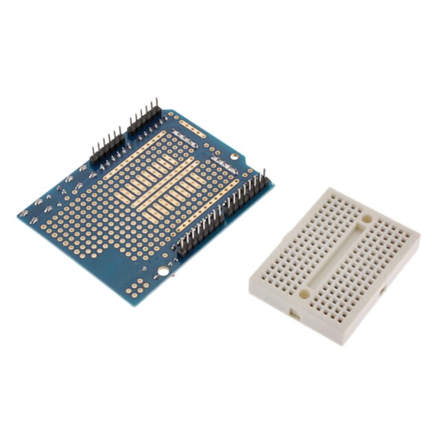  prototip scut protoshield w / mini machetate pentru (pentru Arduino)