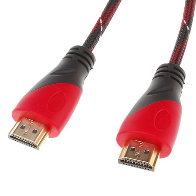  HDMI V1.4 Male kabel Gold konektory 1080P pro PS3 HDTV (1.5M)