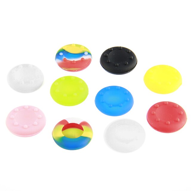  Controladores de jogo Thumb Stick Grips Para Xbox 360 ,  Controladores de jogo Thumb Stick Grips ABS 10 pcs unidade