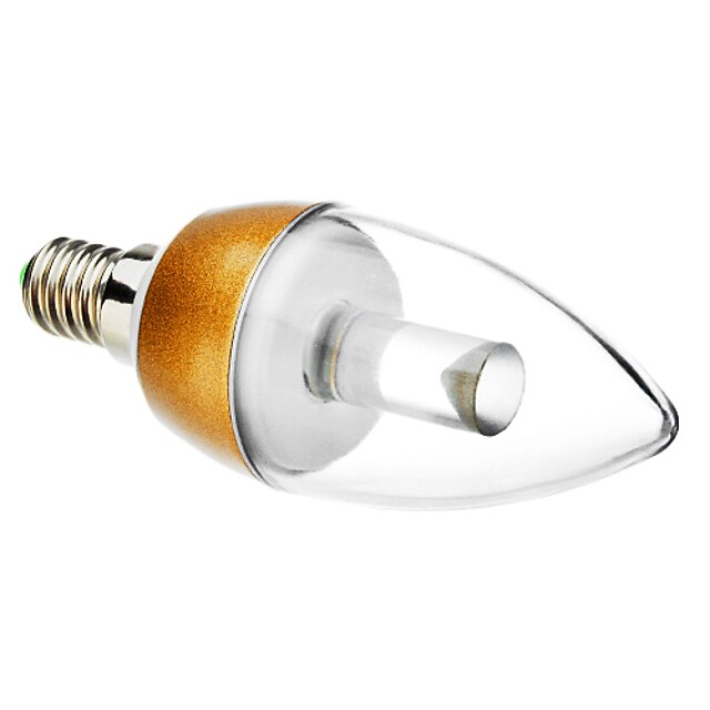  E14 4.5 W 9 300 LM Warm White C Candle Bulbs AC 220-240 V