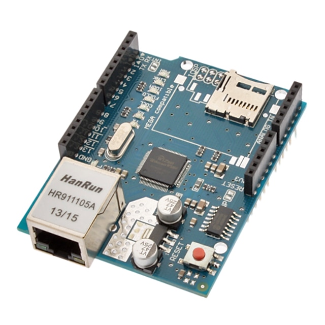  (Voor Arduino) ethernet schild met WIZnet W5100 ethernet chip / tf slot