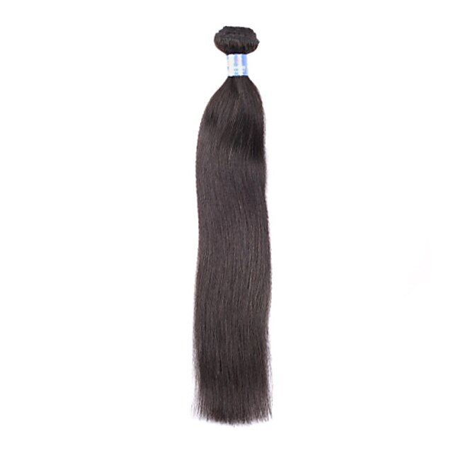  1 Bundle Straight / Classic Human Hair Natural Color Hair Weaves / Hair Bulk Human Hair Weaves Human Hair Extensions