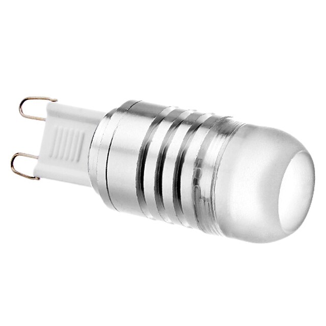  G9 3W 3-LED 75-90LM 8000K白色光LEDスポット電球(DC12V)