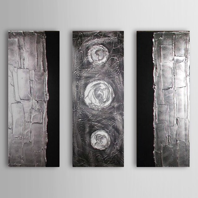  Håndmalte Abstrakt Lerret Hang malte oljemaleri Hjem Dekor Tre Paneler