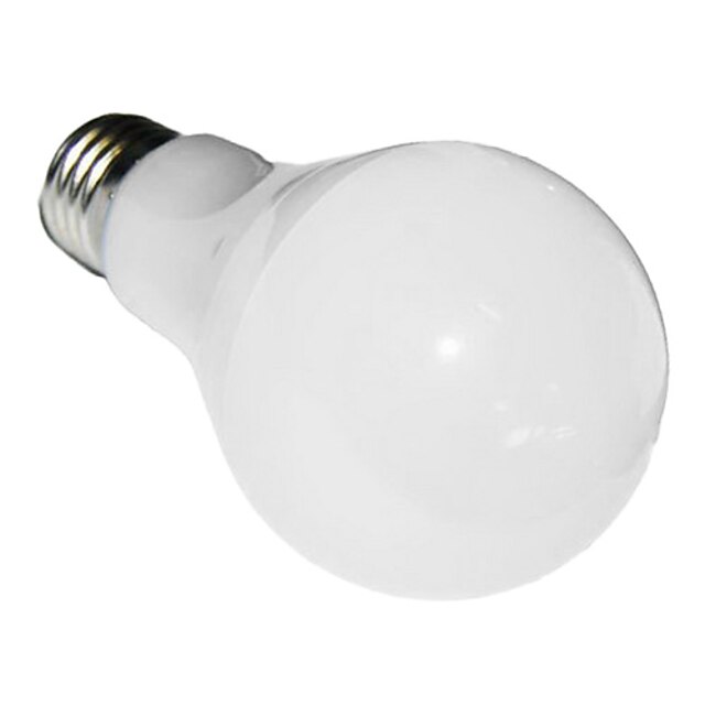  5W 425-800lm E26 / E27 LED-globepærer A60(A19) 32 LED Perler SMD 5730 Kold hvid 85-265V