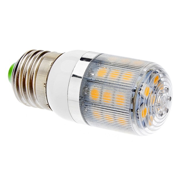  LED-kolbepærer 360-400 lm T 31 LED Perler SMD 5050 Varm hvid 220-240 V