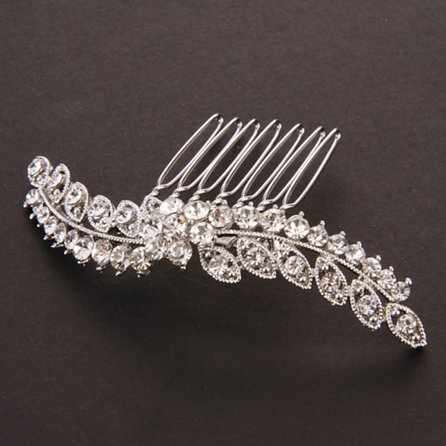 Fahion ilver Plated Hair Comb For Women 2023 - US $13.19