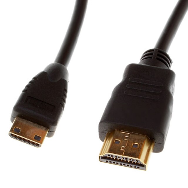  HDMI v1.3 til Mini HDMI v1.3 M / M kabel (1,5 Mb)