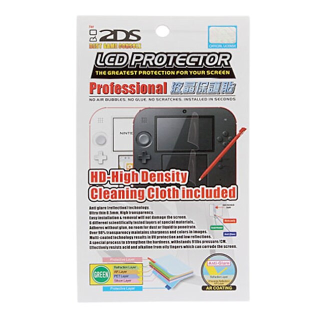  Screen Protectors For Nintendo DS ,  Screen Protectors Plastic 1 pcs unit