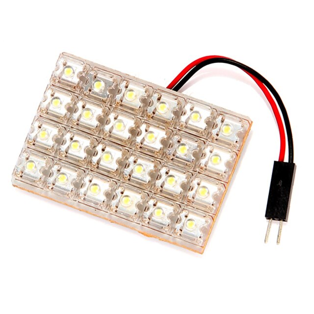  24 LED światła panelu samochodów Flat White