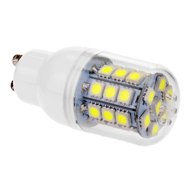  LED corn žárovky 530 lm GU10 T 31 LED korálky SMD 5050 Chladná bílá 220-240 V