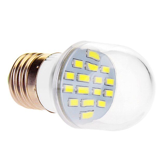  LED Globe Bulbs 610 lm E26 / E27 16 LED Beads SMD 5630 Cold White 220-240 V / #