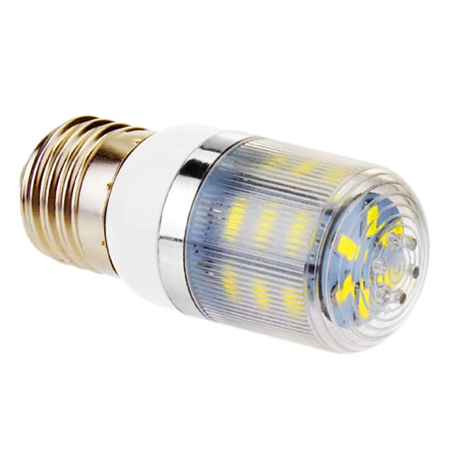 4 W LED Corn Lights 350-400 lm E26 / E27 T 24 LED Beads SMD 5730 Cold White 220-240 V