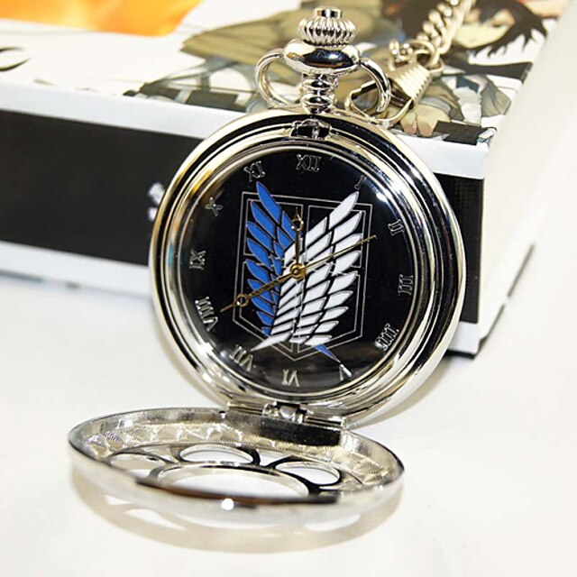  Clock / Watch Inspired by Attack on Titan Eren Jager Anime Cosplay Accessories Clock / Watch Alloy Men's