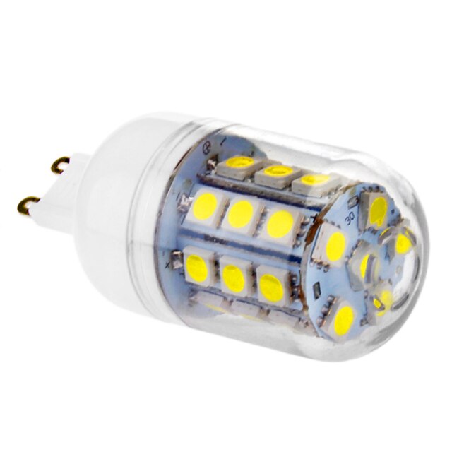 4W G9 LED-maissilamput T 30 SMD 5050 450 lm Kylmä valkoinen AC 220-240 V