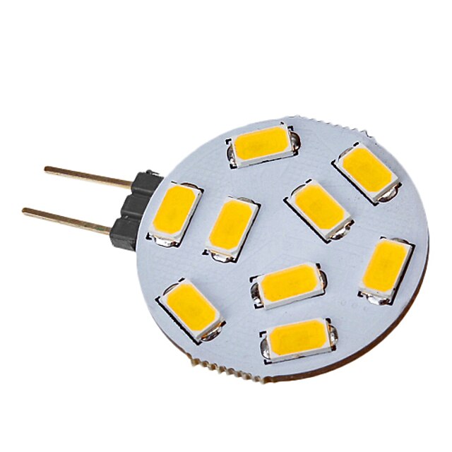  SENCART 120-150 lm G4 LED-spotlys 9 LED Perler SMD 5730 Varm hvid