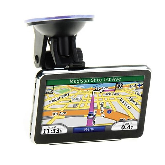  4.3 Inch Touch-screen GPS Navigator Built-in Sensitive GPS Antenna for Driving/ Walking/ Riding