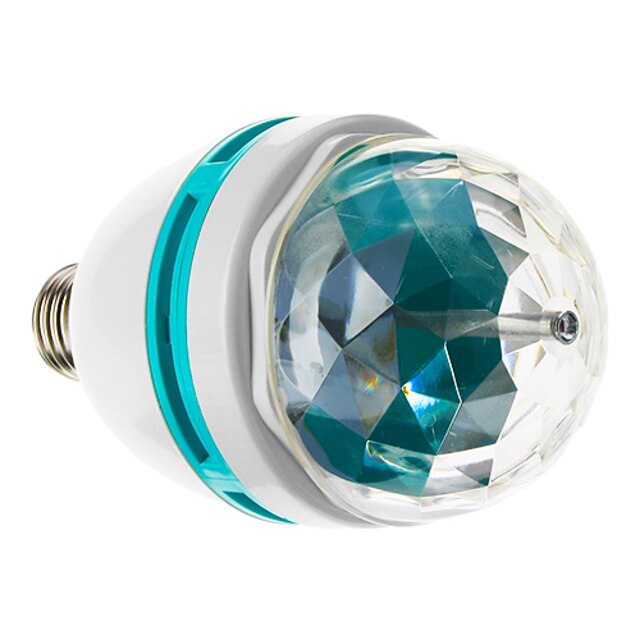  LED Globe Bulbs 210 lm E26 / E27 LED Beads RGB 85-265 V
